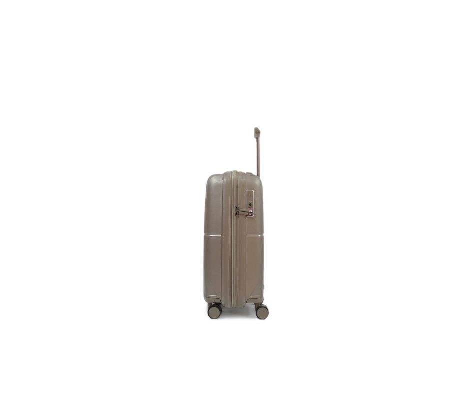 Vidutinio dydžio lagaminas Airtex 245/M champagne