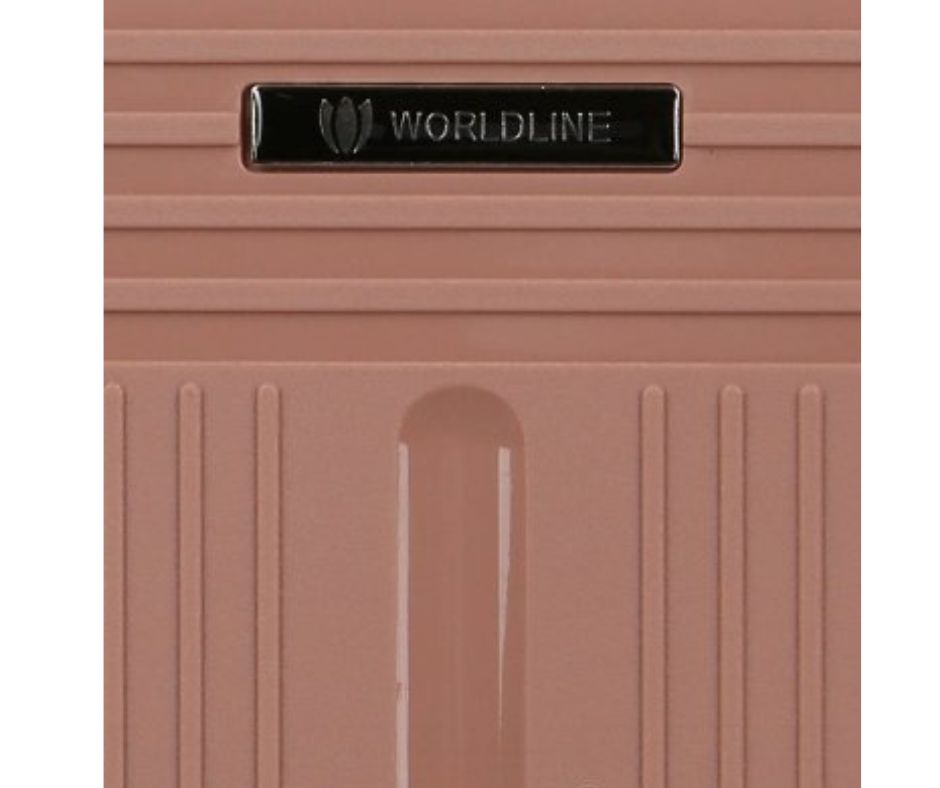 Vidutinio dydžio lagaminas WORDLINE 292/ M gold