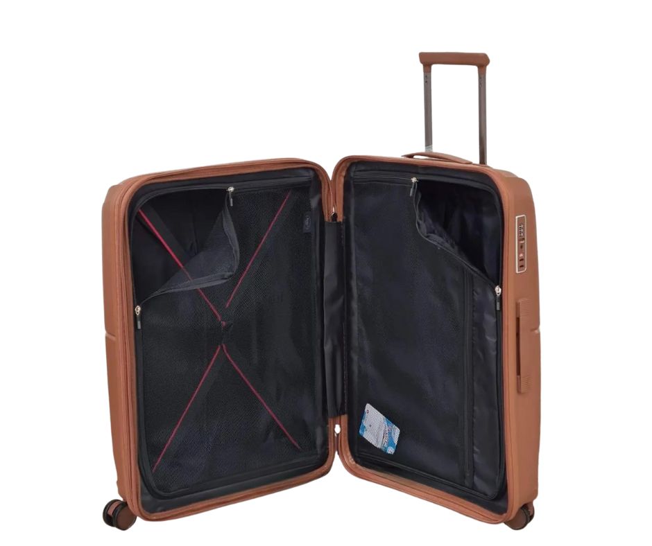 Didelio dydžio lagaminas Airtex 245/L gold