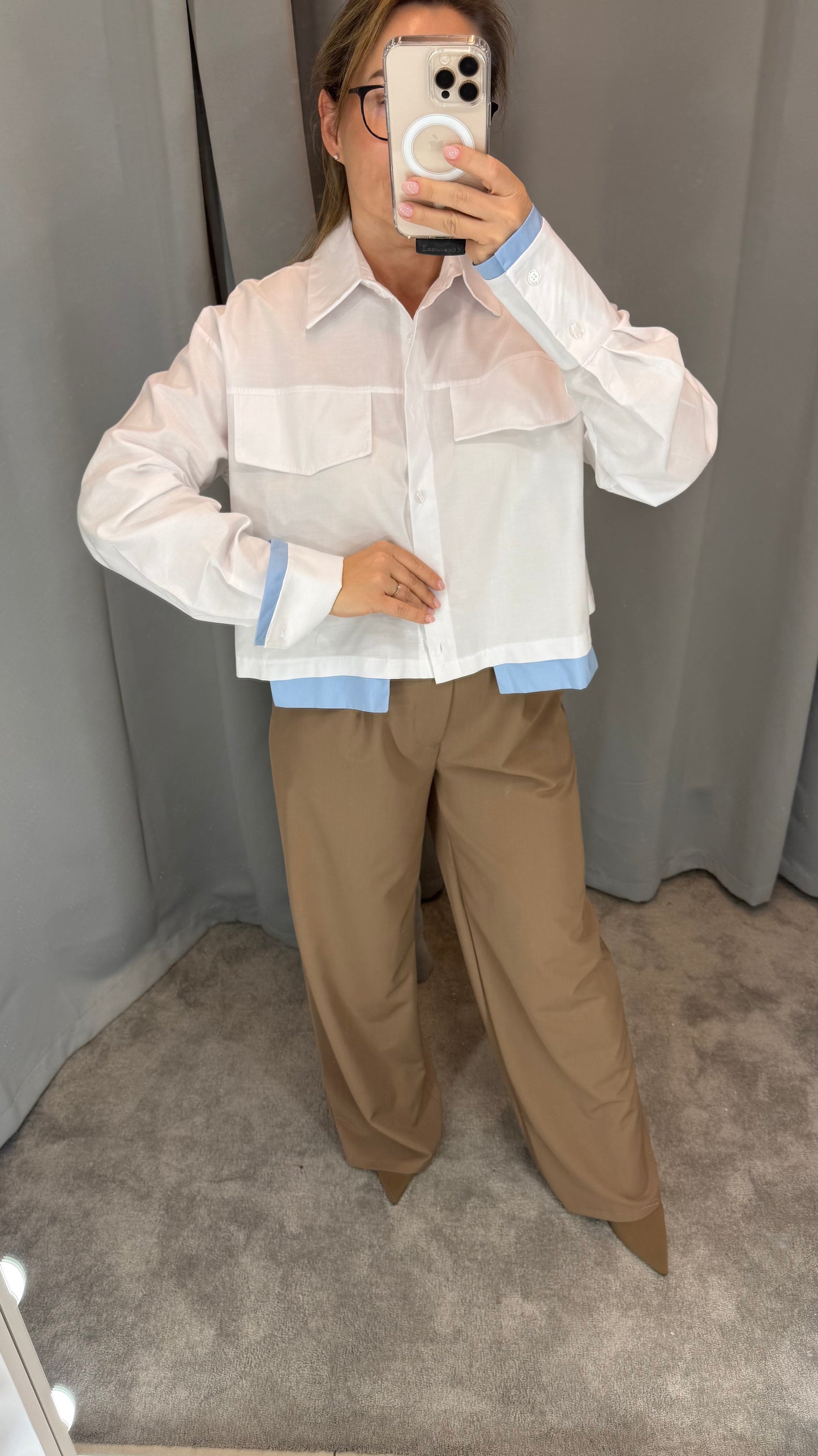 Patrumpinti marškiniai