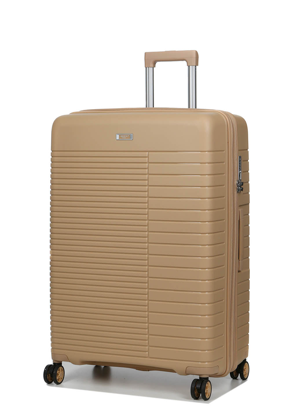 Vidutinio dydžio lagaminas Airtex 642/ M champagne