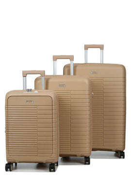 Vidutinio dydžio lagaminas Airtex 642/ M champagne