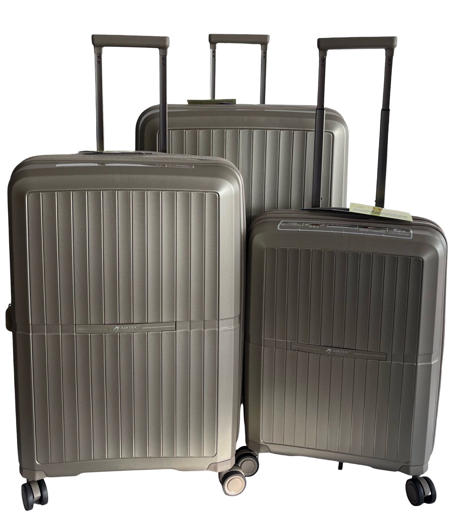 Didelis lagaminas Airtex 249 L/champagne