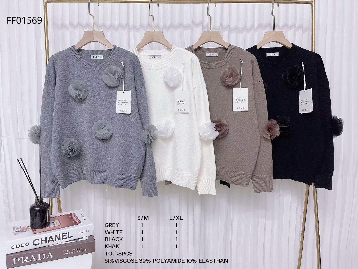 L3 megztukas Gėlės