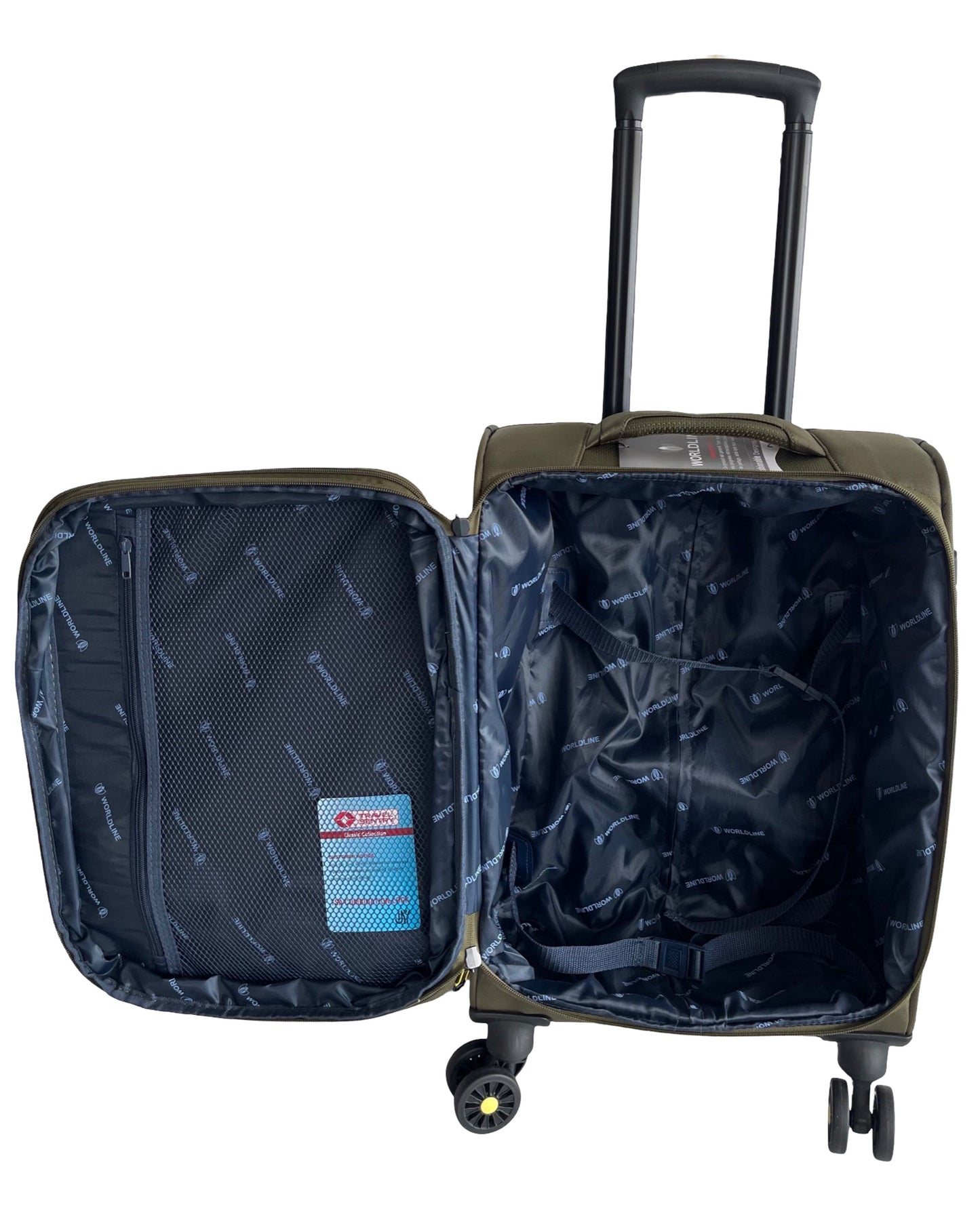 Didelis lagaminas WORDLINE 616/L green